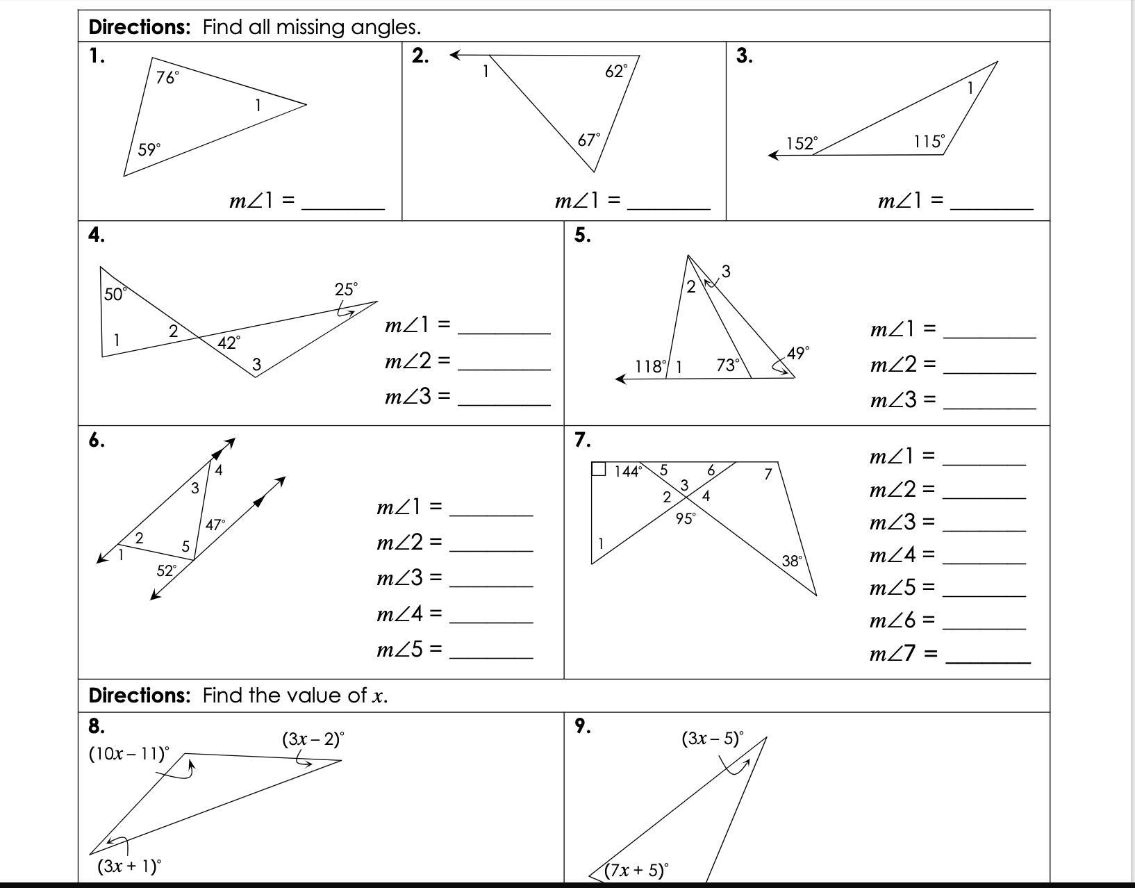 Gina Wilson Triangles Worksheet Gina Wilson All Things Algebra 