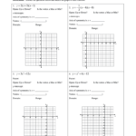 Graphing Quadratic Functions In Standard Form Worksheet 1 Rpdp Answers