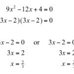 How To Solve Quadratic Equations By Factoring