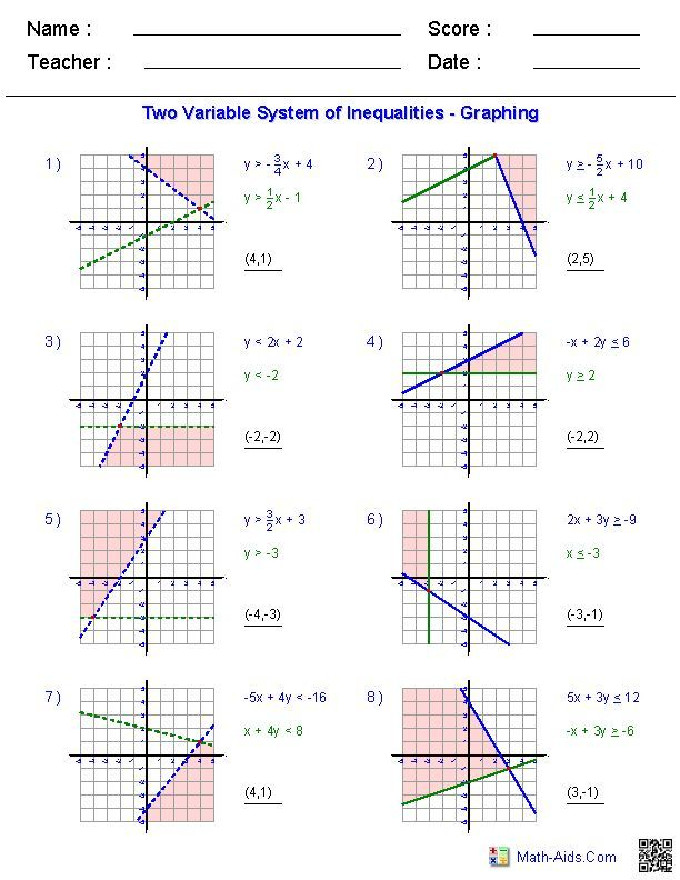 Kuta Software Infinite Algebra 1 Answer Key Instantworksheet