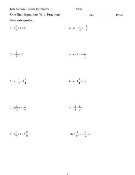 Kuta Software Infinite Algebra 1 Graphing Lines In Standard Form 