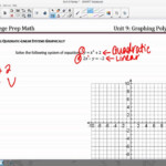 Lesson 7 Quadratic Linear Systems Graphically YouTube