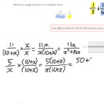 Maths Genie Solving Equations With Fractions Tessshebaylo