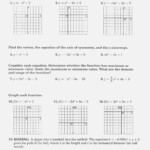 Practice Worksheet Graphing Quadratic Functions In Standard Db excel