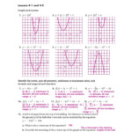 Practice Worksheet Graphing Quadratic Functions In Standard Form Answer