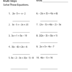 Print The Free Factoring Equations Intermediate Algebra Worksheet