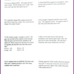 Proportion Word Problems Worksheet Kuta Software Worksheet Resume