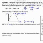 Quadratic Calculator Applications Word Problems Part 1 YouTube