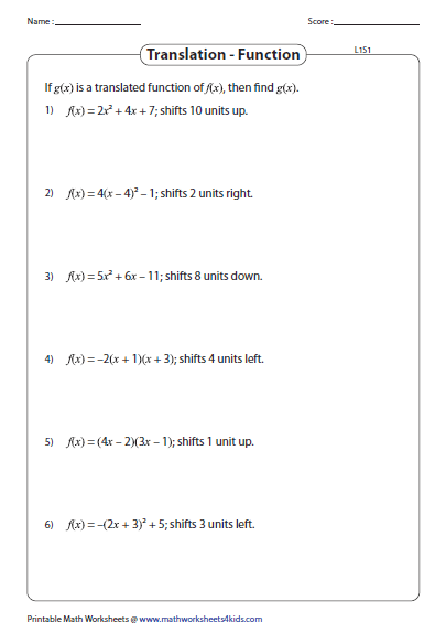 Quadratic Equation Worksheet Class 10 Kidsworksheetfun