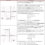 Quadratics Worksheet With Answers