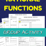 Rational Functions And Their Graphs Activity Algebra2Coach