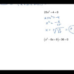 Solving Quadratic Equations By Extracting Square Roots Worksheets With