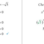 Solving Quadratic Equations With Square Roots Worksheet Answers