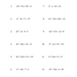 Solving Quadratic Equations With Square Roots Worksheet Answers