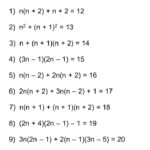 Solving Quadratic Simultaneous Equations Worksheet Tes Tessshebaylo