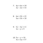 Solving Simultaneous Equations Worksheet With Answers Tessshebaylo