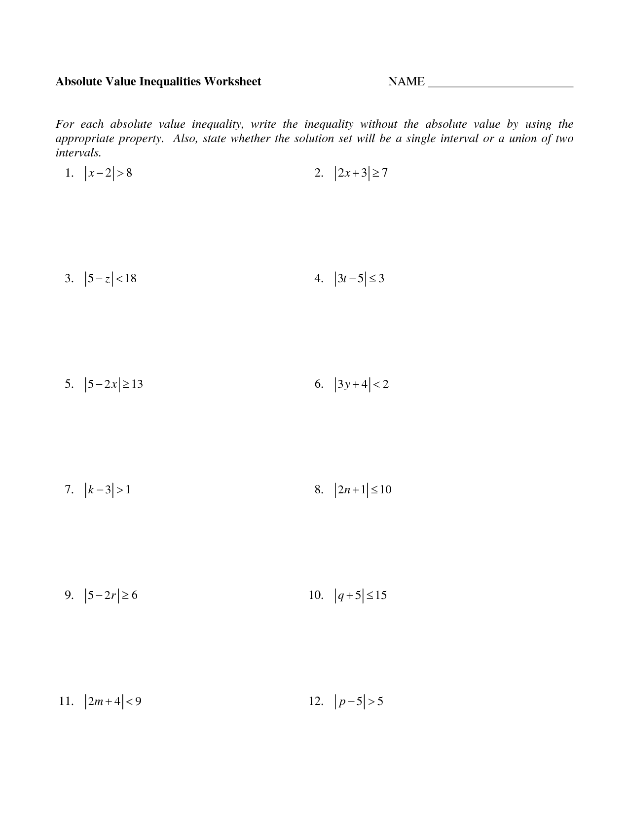 15 Solving Linear Systems Of Equations By Graphing Worksheet 