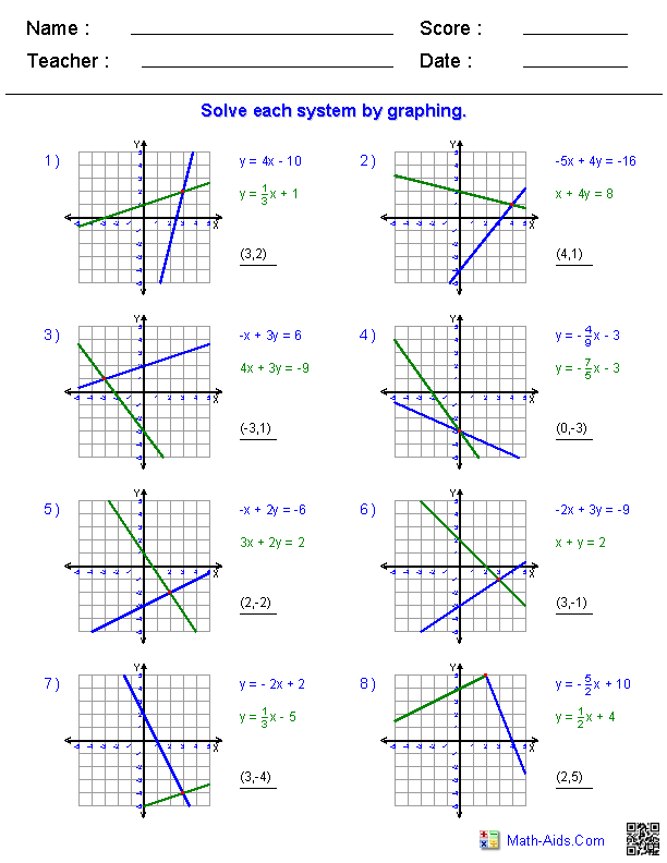 3 1 Practice Solving Systems Of Equations Answer Key Tessshebaylo