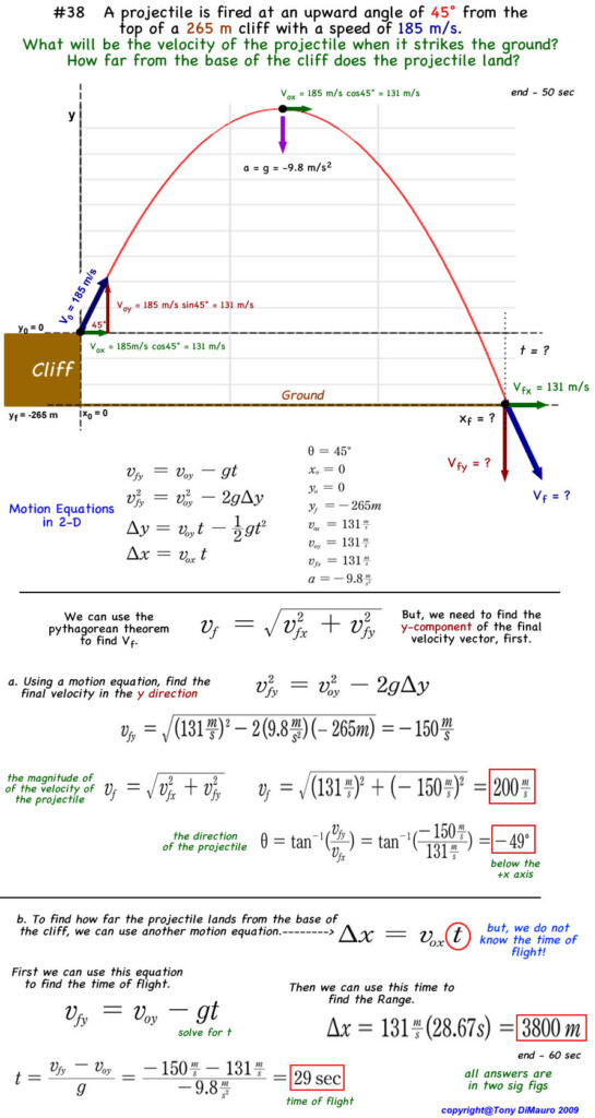 30 Projectile Motion Worksheet Answers Education Template