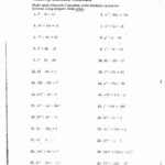 50 Factoring By Grouping Worksheet Answers Chessmuseum Template Library