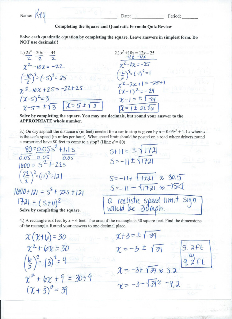 Algebra 2 College Prep Mrs Grigas s Class Pages