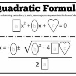 Algebra 2 Quadratic Formula Worksheet Answers