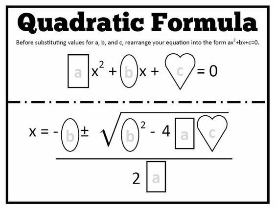 Algebra 2 Quadratic Formula Worksheet Answers