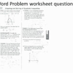 Characteristics Of Quadratic Functions Worksheet Free Download Goodimg co