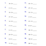 Divide By 3 Worksheet Free Download Goodimg co