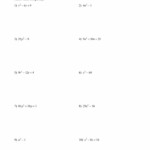 Factor Quadratics Special Cases Algebra 1 Math Worksheets Free