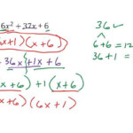Factoring A Quadratic With Leading Coefficient Greater Than 1 Using