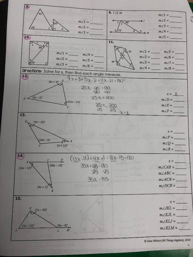 Gina Wilson All Things Algebra 2015 Projectile Motion Answer Key 