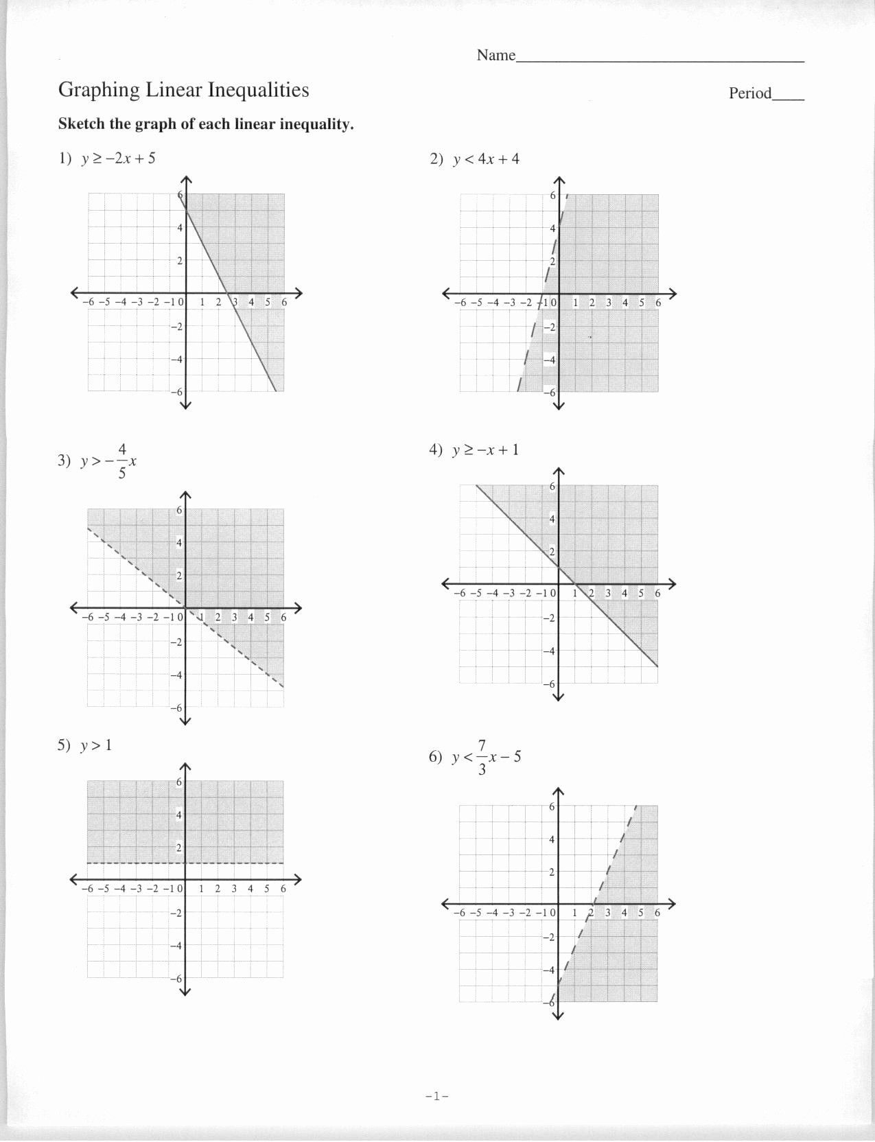 Graphing Quadratics In Standard Form Worksheet Kuta Kayra Excel