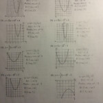 Graphing Quadratics Review Answers Room 910