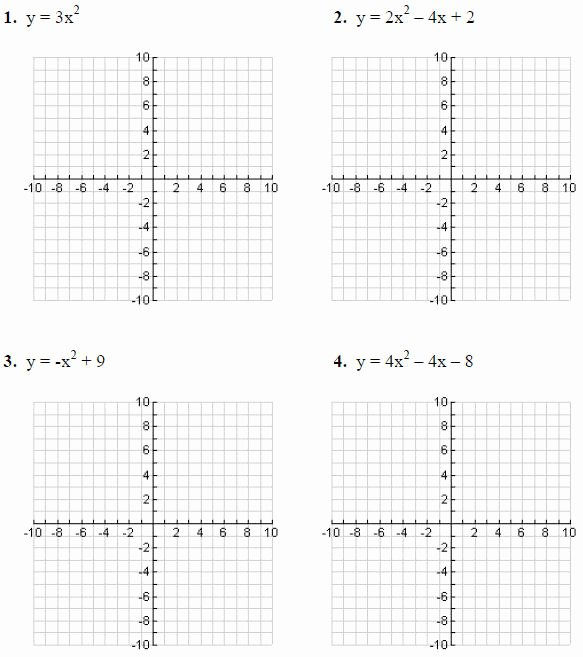 Graphing Quadratics Worksheet Answers Best Of Solving Quadratic