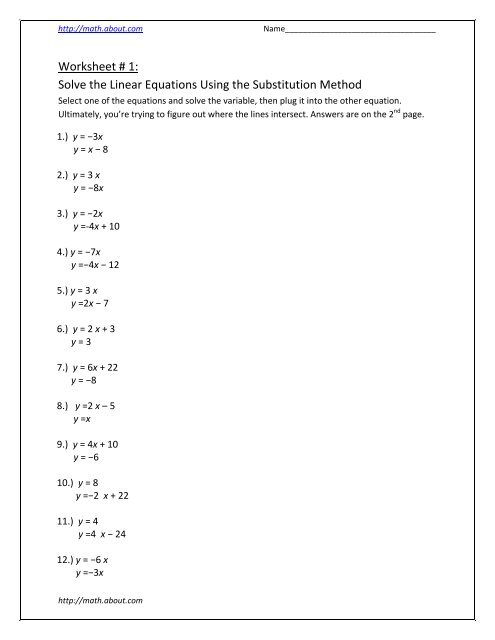 How To Solve Quadratic Equation Using Substitution Method Tessshebaylo