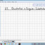 Lesson 23 Quadratics In Disguise Substitution Part 1