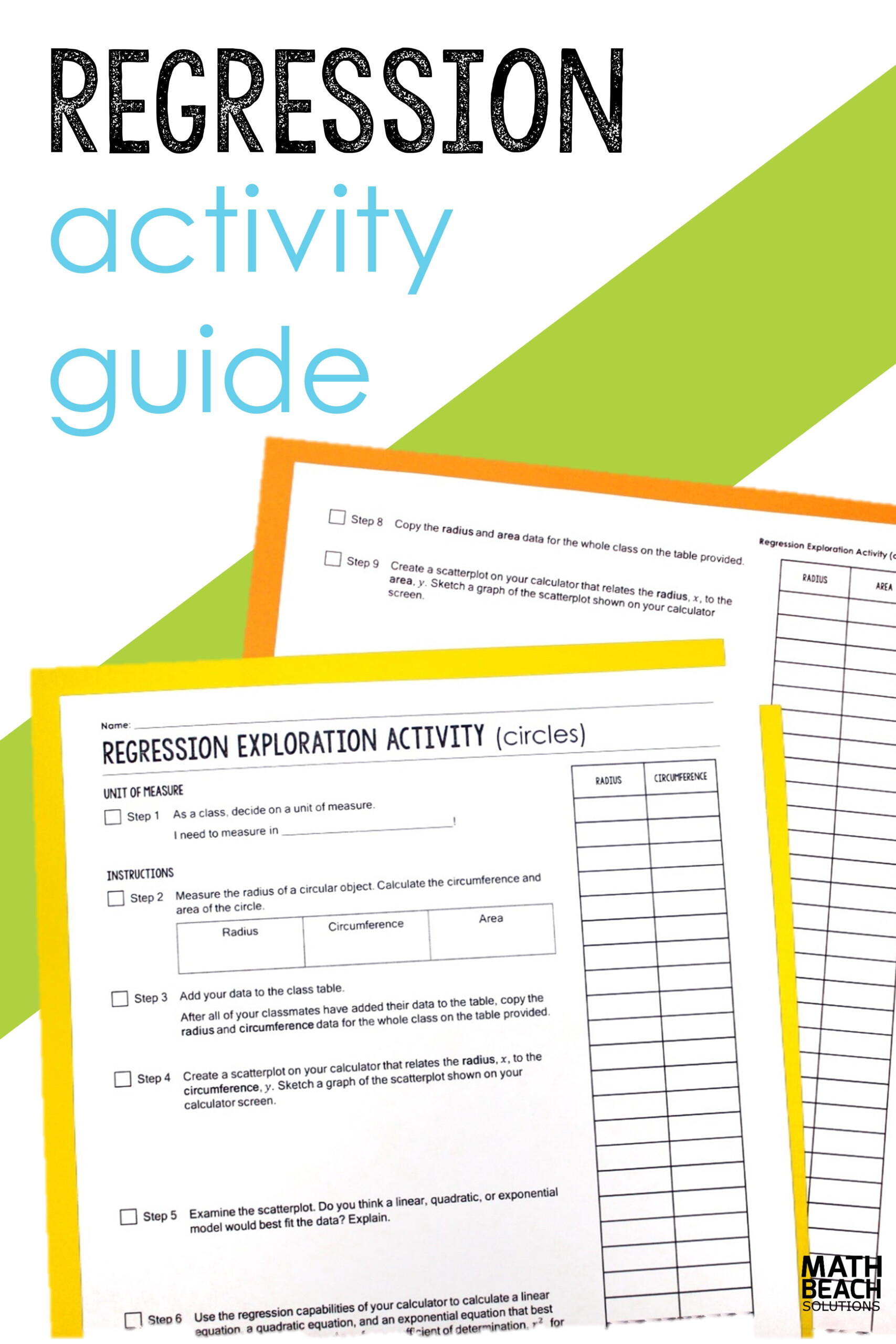  Linear Regression Review Worksheet Free Download Gambr co