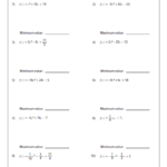 Maximum Or Minimum Value Of A Quadratic Function Quadratics