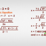 Quadratic Formula Equation How To Use Examples