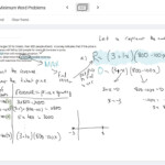 Quadratic Maximum And Minimum Word Problems Example 2 YouTube