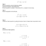 Solving Quadratic Equations By Factoring Worksheet A 1 with Answer Key