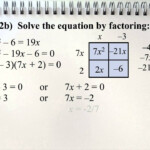 Solving Quadratic Equations In One Variable By Factoring YouTube