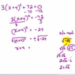 Solving Quadratic Equations With Complex Solutions YouTube