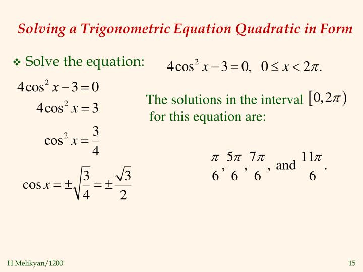 Solving Trigonometric Equations With Infinite Solutions Tessshebaylo