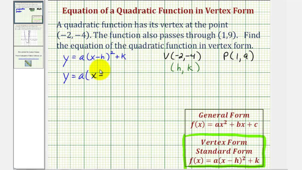 Writing Quadratic Equations From Graphs Worksheet Equations Worksheets