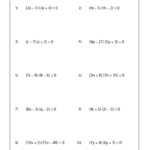 Zero Product Property In Quadratic Function Quadratics Quadratic